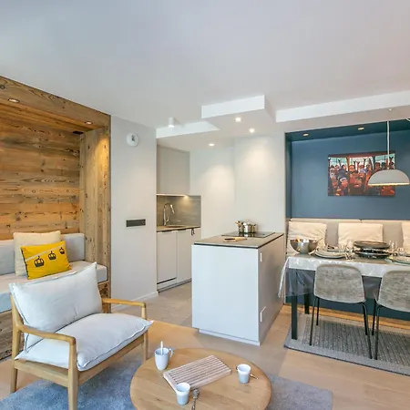 De Standing Avec Garage, Wifi Et Terrasse Au Pied Des Pistes A - Fr-1-694-332 Lägenhet Val-dʼIsère
